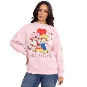 Strawberry‎ Shortcake Valentine's Day Crew Neck Sweatshirt